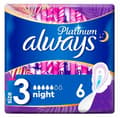 Miniatyrbild 2 av 2: Always Platinum bindor med vingar 6 st ultra natt
