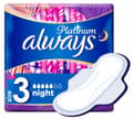 Miniatyrbild 1 av 2: Always Platinum bindor med vingar 6 st ultra natt