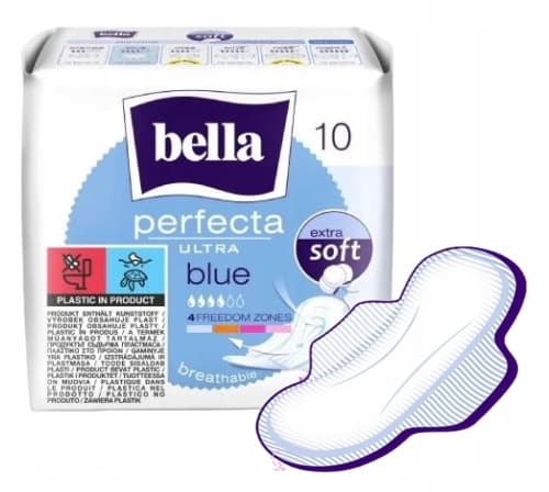 Bella Perfecta Ultra siniset imukykyiset siteet 10 kpl