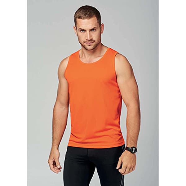 Kariban Proact Mens Sleeveless Sports Training Vest