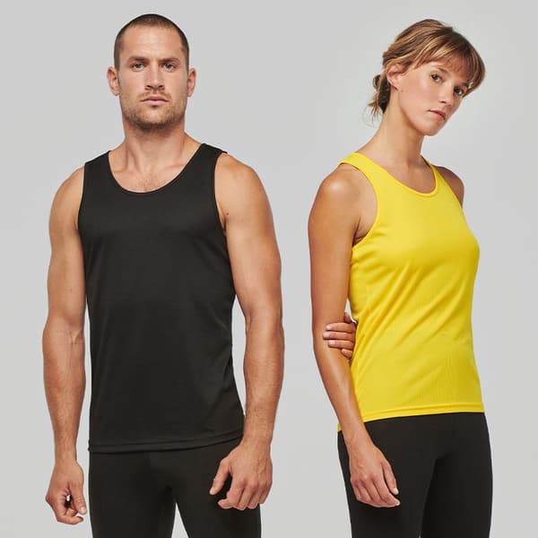 Kariban Proact Mens Sleeveless Sports Training Vest