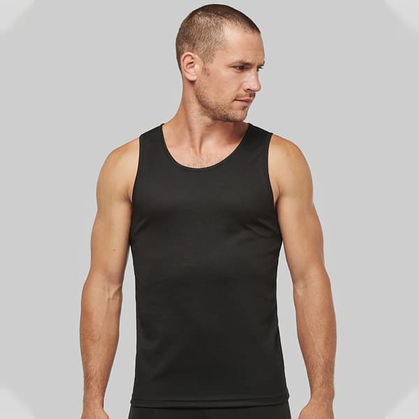 Kariban Proact Mens Sleeveless Sports Training Vest