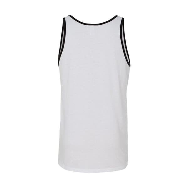 Canvas voksen Unisex Jersey Jersey Tank Top uden ærmer