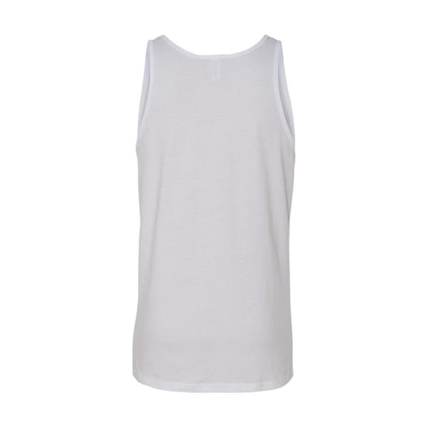 Canvas voksen Unisex Jersey Jersey Tank Top uden ærmer
