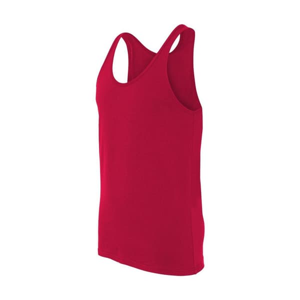 Canvas vuxna Unisex Jersey Jersey ärmlös tank topp