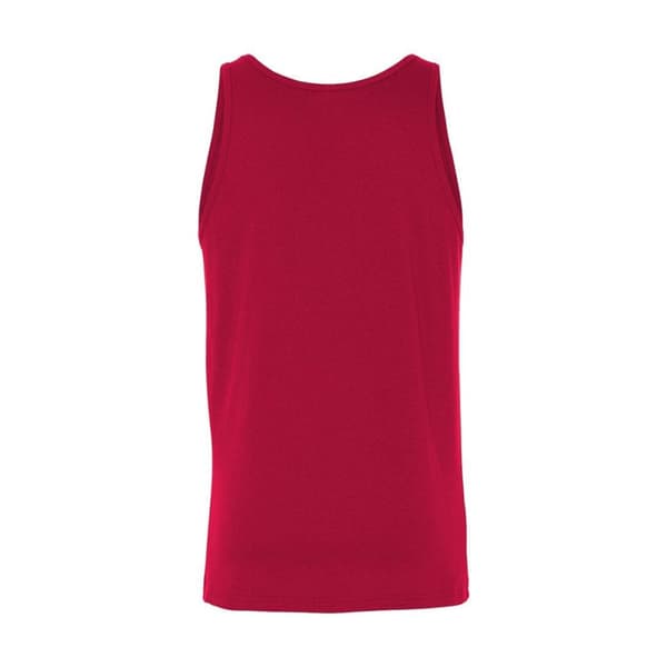 Canvas vuxna Unisex Jersey Jersey ärmlös tank topp