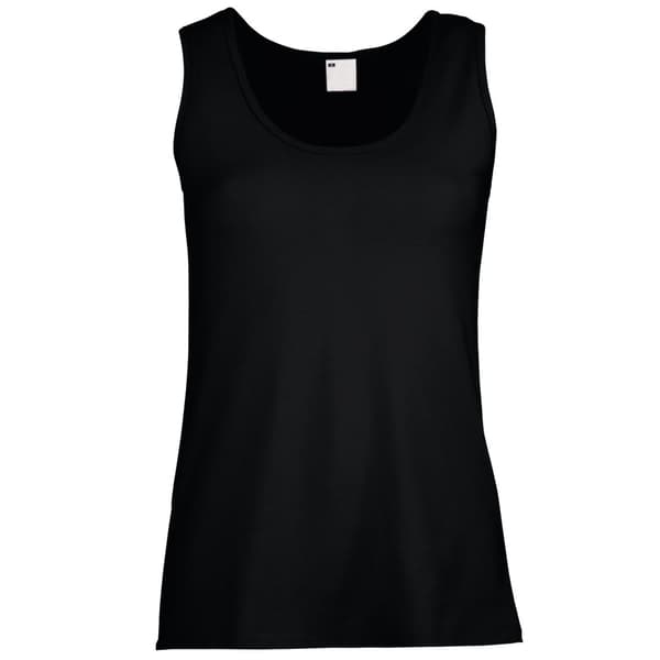 Womens/Ladies Value Fitted Sleeveless Vest