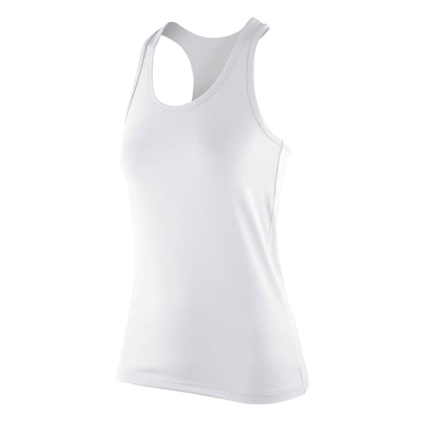 Spiro Kvinnor/Damer Softex Stretch Fitness Vest utan ärm