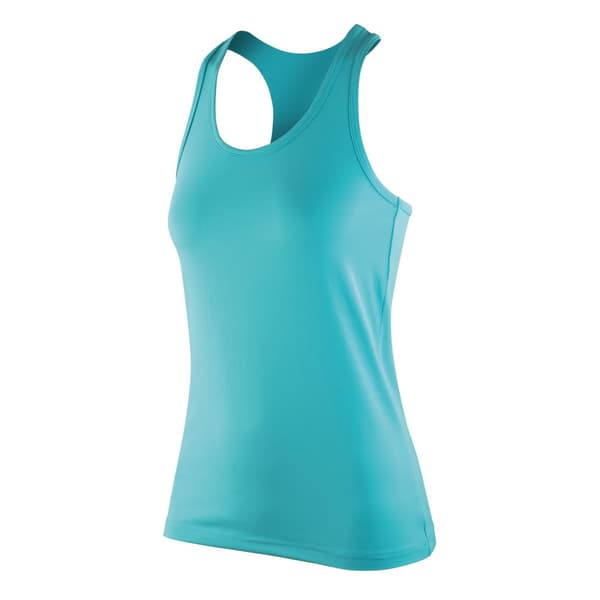 Spiro Softex Stretch Fitness Vest uden ærmer til kvinder/damer