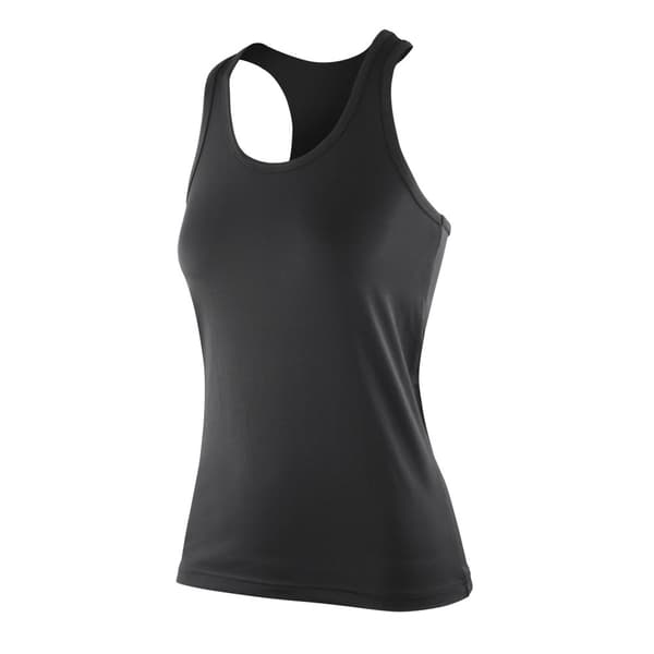 Spiro Kvinnor/Damer Softex Stretch Fitness Vest utan ärm