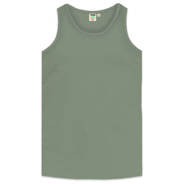 Duke Mens D555 Fabio 2 Kingsize Tank Top Khaki 8XL