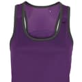 Miniatyrbilde 2 av 3: Tri Dri Womens/Ladies Panelled Fitness Sleeveless Vest