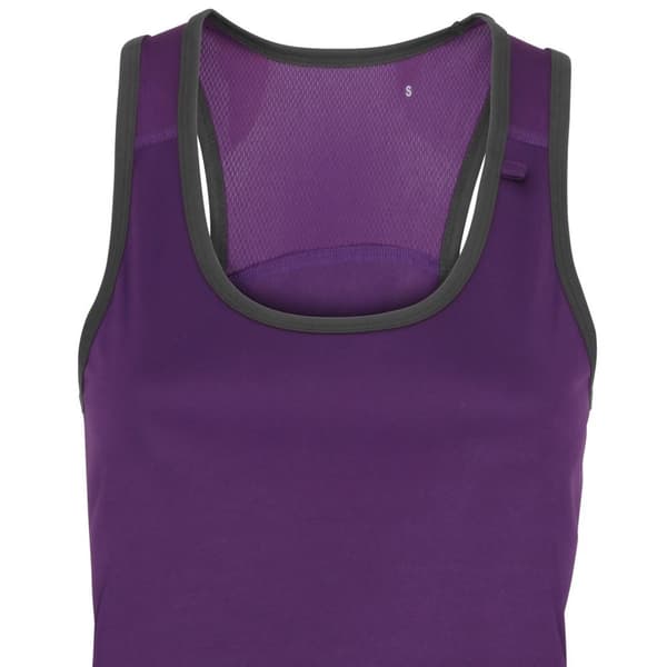 Tri Dri Womens/Ladies Panelled Fitness Sleeveless Vest