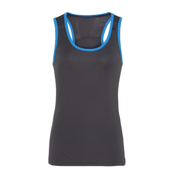 Tri Dri Vest med paneler til fitness uden ærmer til kvinder/damer