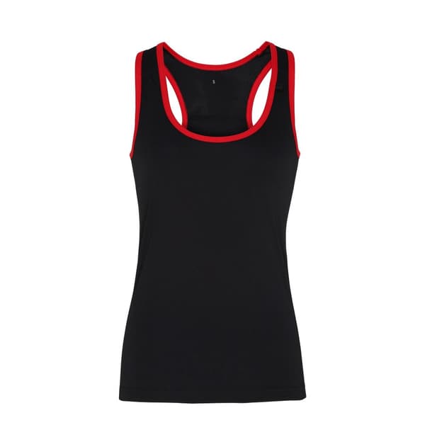 Tri Dri Womens/Ladies Panelled Fitness Sleeveless Vest