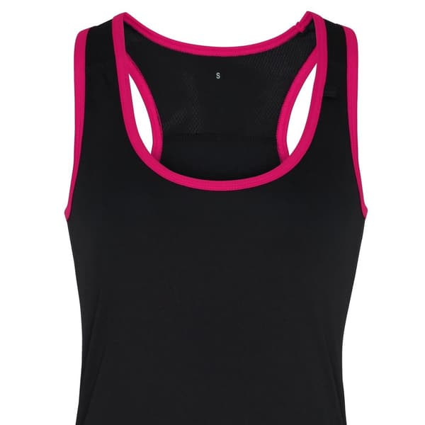 Tri Dri Womens/Ladies Panelled Fitness Sleeveless Vest