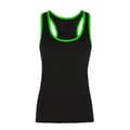Miniatyrbilde 1 av 3: Tri Dri Womens/Ladies Panelled Fitness Sleeveless Vest