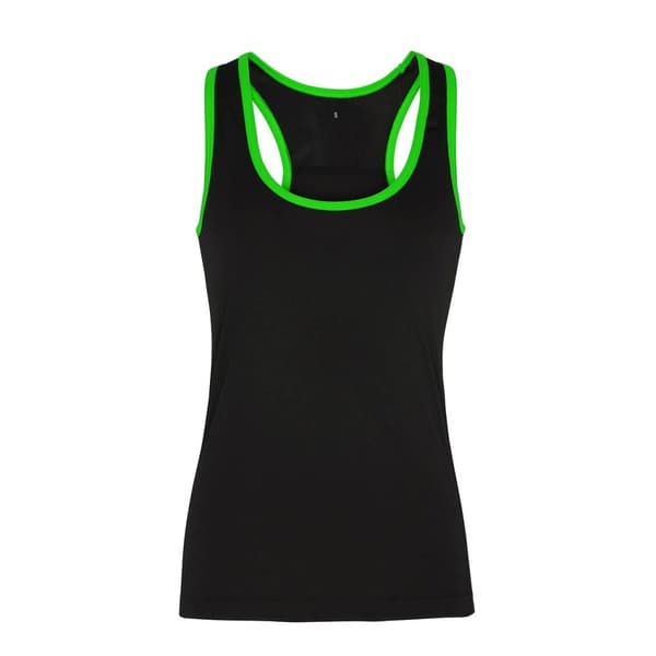 Tri Dri Womens/Ladies Panelled Fitness Sleeveless Vest