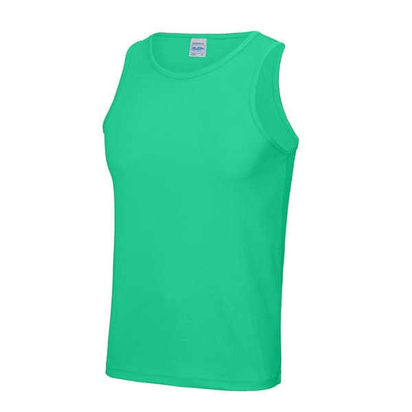 AWDis Just Cool Herre sport gymnastik almindelig tank / vest top