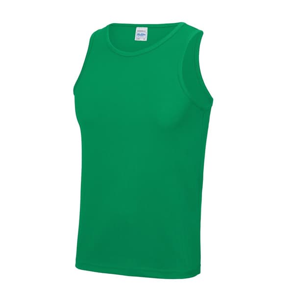 AWDis Just Cool Herre sport gymnastik almindelig tank / vest top