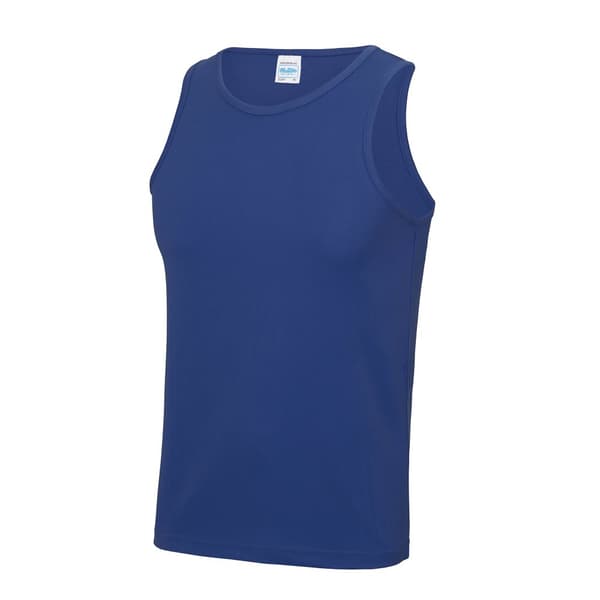 AWDis Just Cool Herre sport gymnastik almindelig tank / vest top