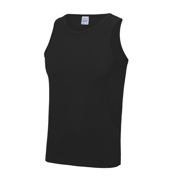 AWDis Just Cool Herre sport gymnastik almindelig tank / vest top