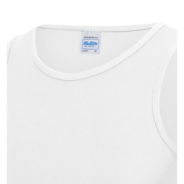 AWDis Just Cool Mens Sports Gym Plain Tank / Vest Top