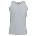 Miniatyrbild 1 av 2: Fruit of the Loom Mens atletisk ärmlös väst / tank top