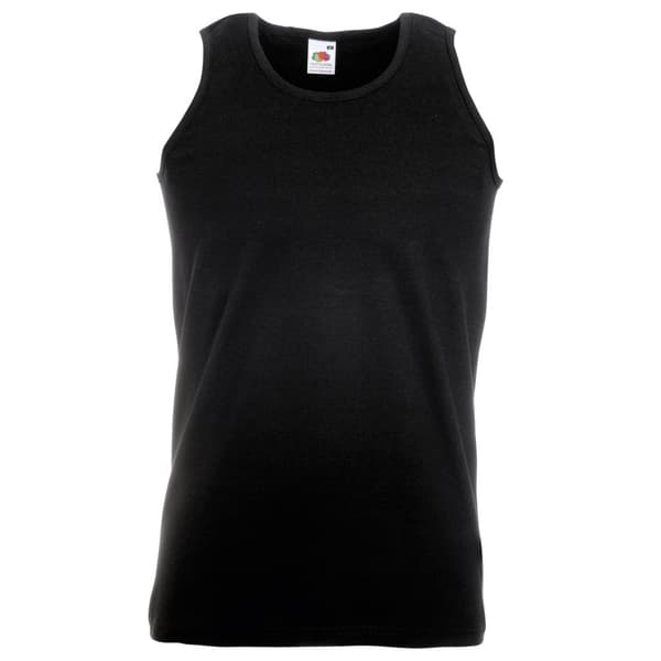 Fruit Of The Loom Mens Athletic Sleeveless Vest / Tank Top