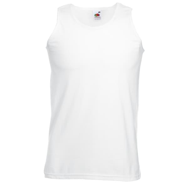 Fruit Of The Loom Mens Athletic Sleeveless Vest / Tank Top