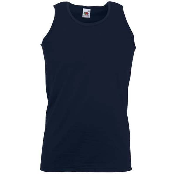Fruit Of The Loom Mens Athletic Sleeveless Vest / Tank Top