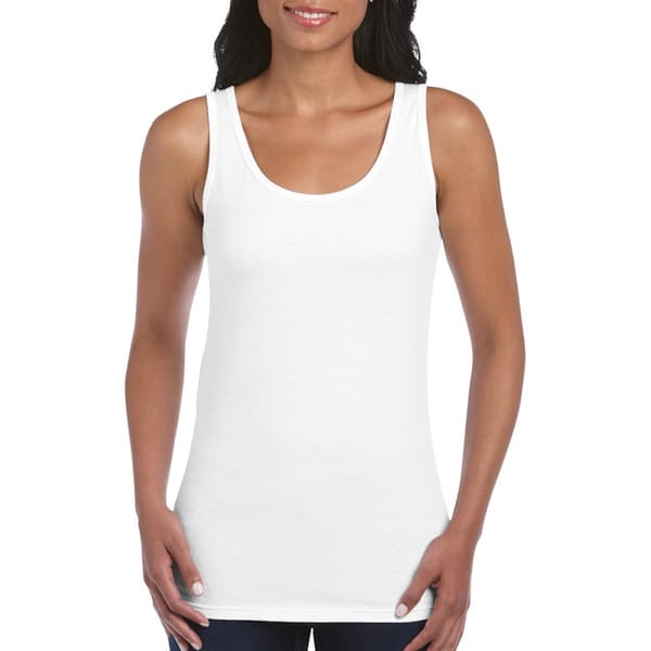 Gildan Ladies Soft Style Tank Top Vest