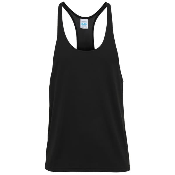 AWDis Just Cool Mens Plain Muscle Sports/Gym Vest Top