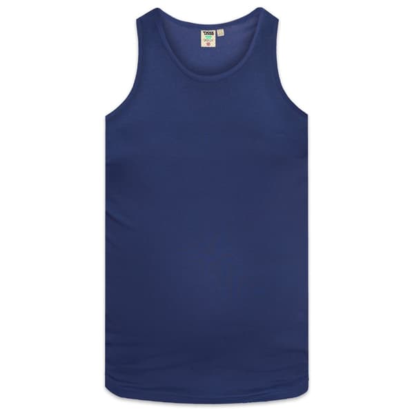 Duke Mens D555 Fabio Tank Top Navy M