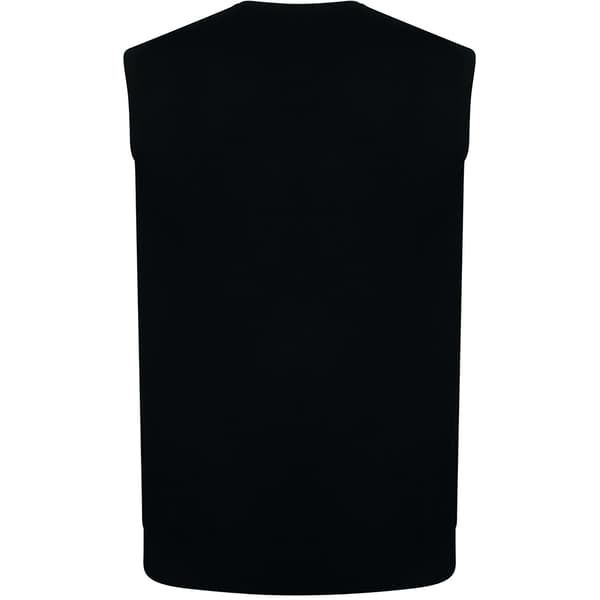 Henbury Ärmlös 12 Gauge V-ringad finstrickad jumper för män