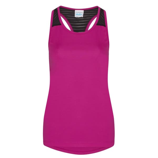 AWDis Just Cool Womens/Ladies Girlie Smooth Workout Sleeveless Vest