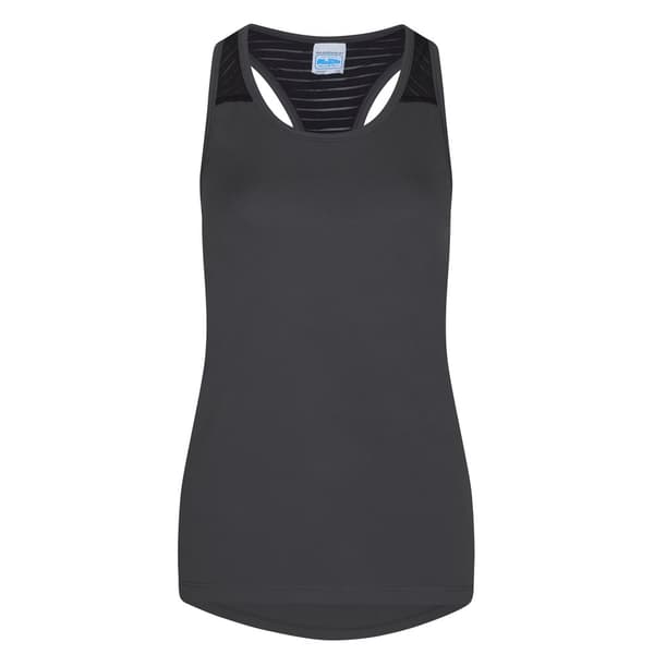 AWDis Just Cool Womens/Ladies Girlie Smooth Workout ärmlös väst