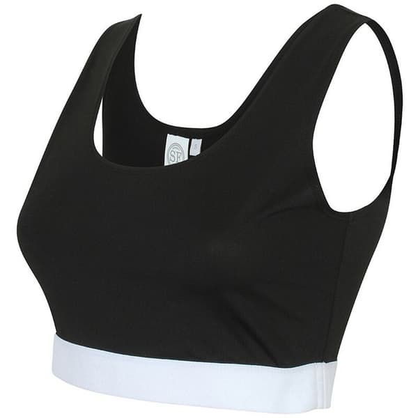 Skinni Fit Womens/Ladies Fashion Sleeveless Crop Top