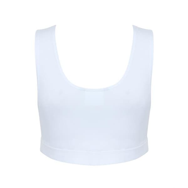 Skinni Fit Kvinder/Damer mode ærmeløs Crop Top