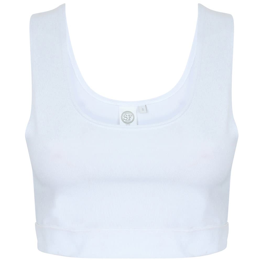 Skinni Fit Kvinnor/Damer Fashion ärmlös Crop Top