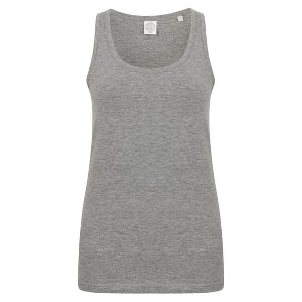 SF Womens/Ladies Feel Good Stretch ärmlös väst Heather Grey XS