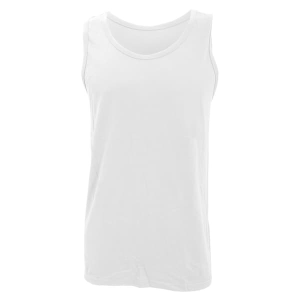 Gildan Mens Softstyle® Tank Vest Top White S
