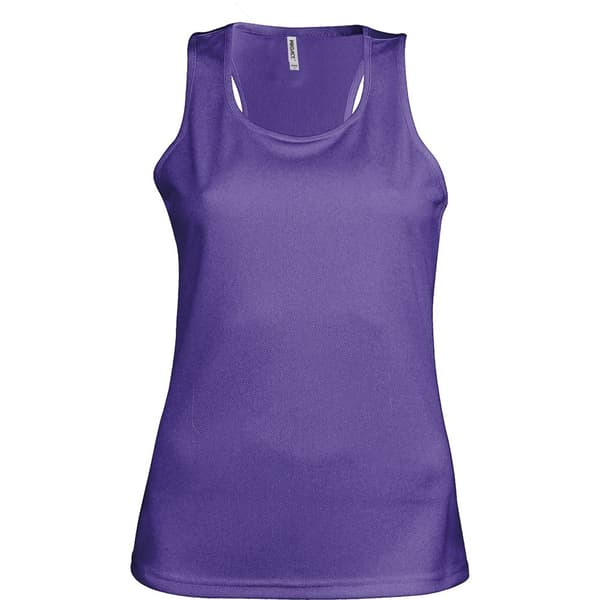 Kariban Proact Kvinnor/Damer ärmlös sport/träningsväst Purple L