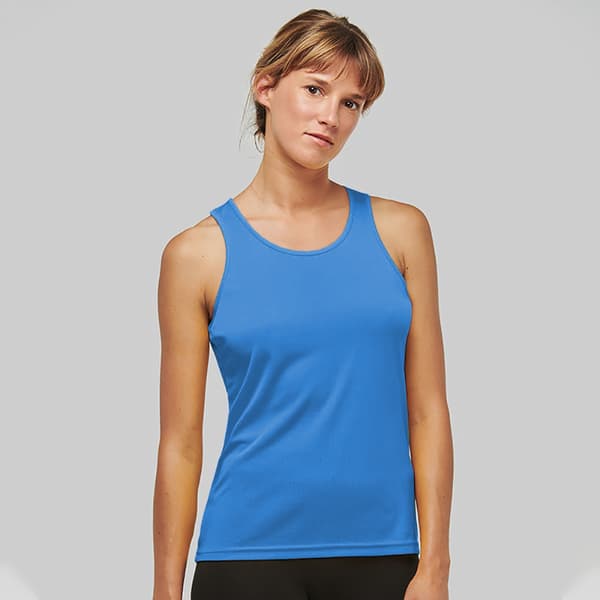 Kariban Proact Womens/Ladies Sleeveless Sports / Training Vest