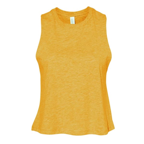 Bella kvinder/damer Racer ryg Cropped ærmeløs tank top