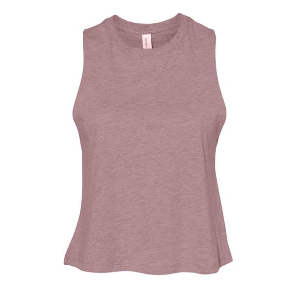 Bella kvinder/damer Racer ryg Cropped ærmeløs tank top