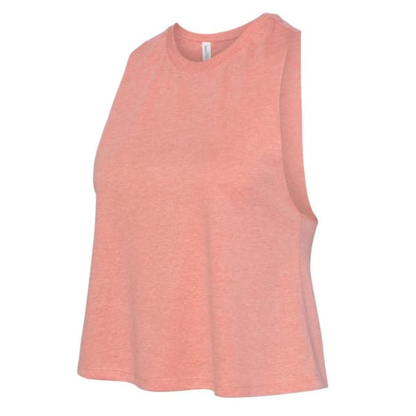 Bella kvinder/damer Racer ryg Cropped ærmeløs tank top