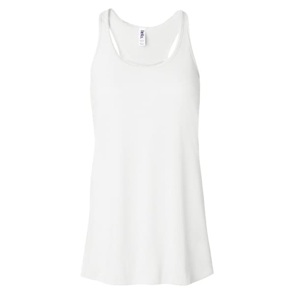 Bella Ladies/Womens Flowy Racerback Tank Top