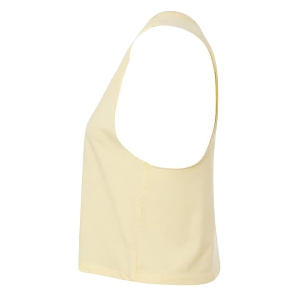 Bella + Canvas Kvinnor/Damer Racerback Cropped Sleeveless Tank Top