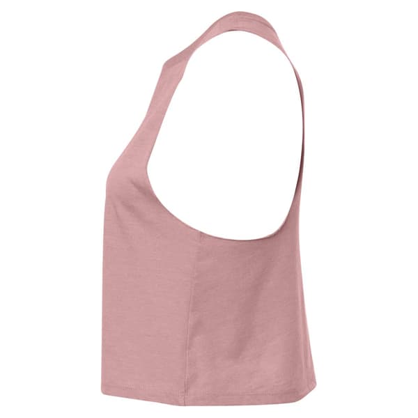 Bella + Canvas Kvinnor/Damer Racerback Cropped Sleeveless Tank Top